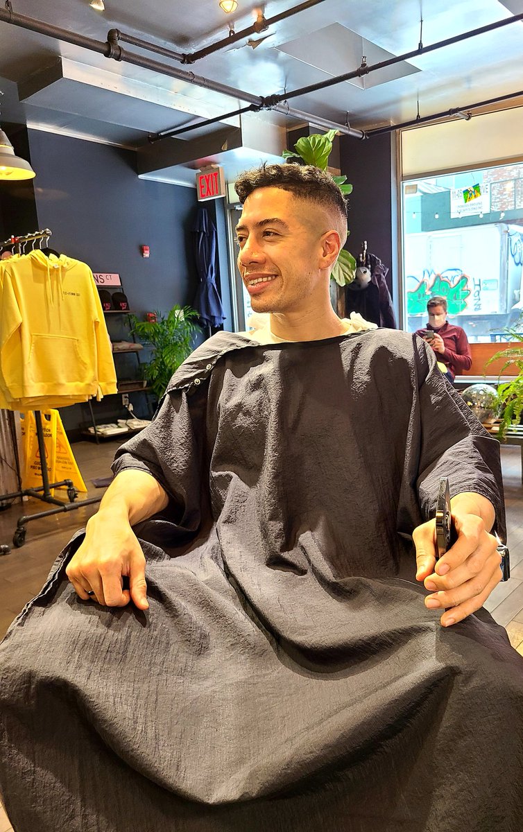 Back at it! Valentine's Day rush has already started. Save your spot at our shops in Queens or Brooklyn now at otisandfinn.com.  (Cut by Kirk at 44th Road).
