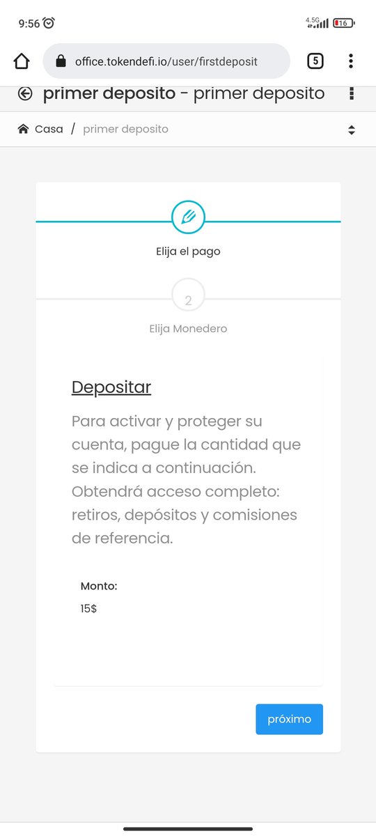 EmersonJaimes7's tweet photo. @tokendefi No que ya estaba resuelto lo de el pago de activación https://t.co/9oS4iy1806