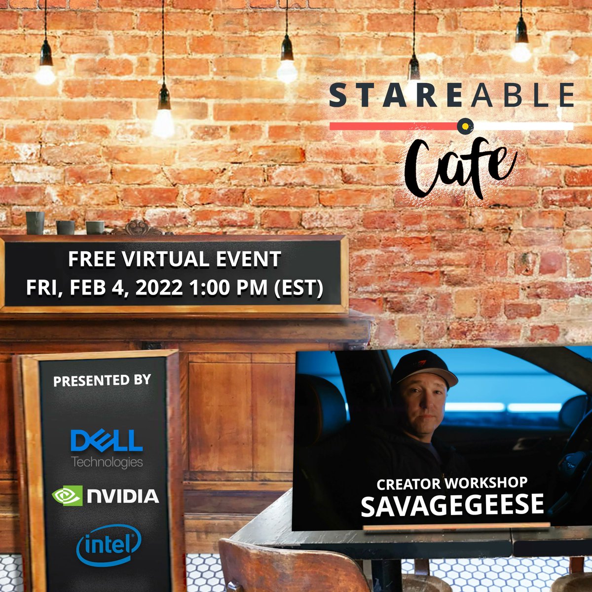 Announcing the Official Selections for #StareableFestLA at #CafeStareable virtual event this Friday! We've also teamed up with <a href="/savagegeese/">Savagegeese</a> (500k subs/120 million views on YouTube) to bring you another FREE in-depth video production workshop. 

RSPV here: bit.ly/3odtpc7