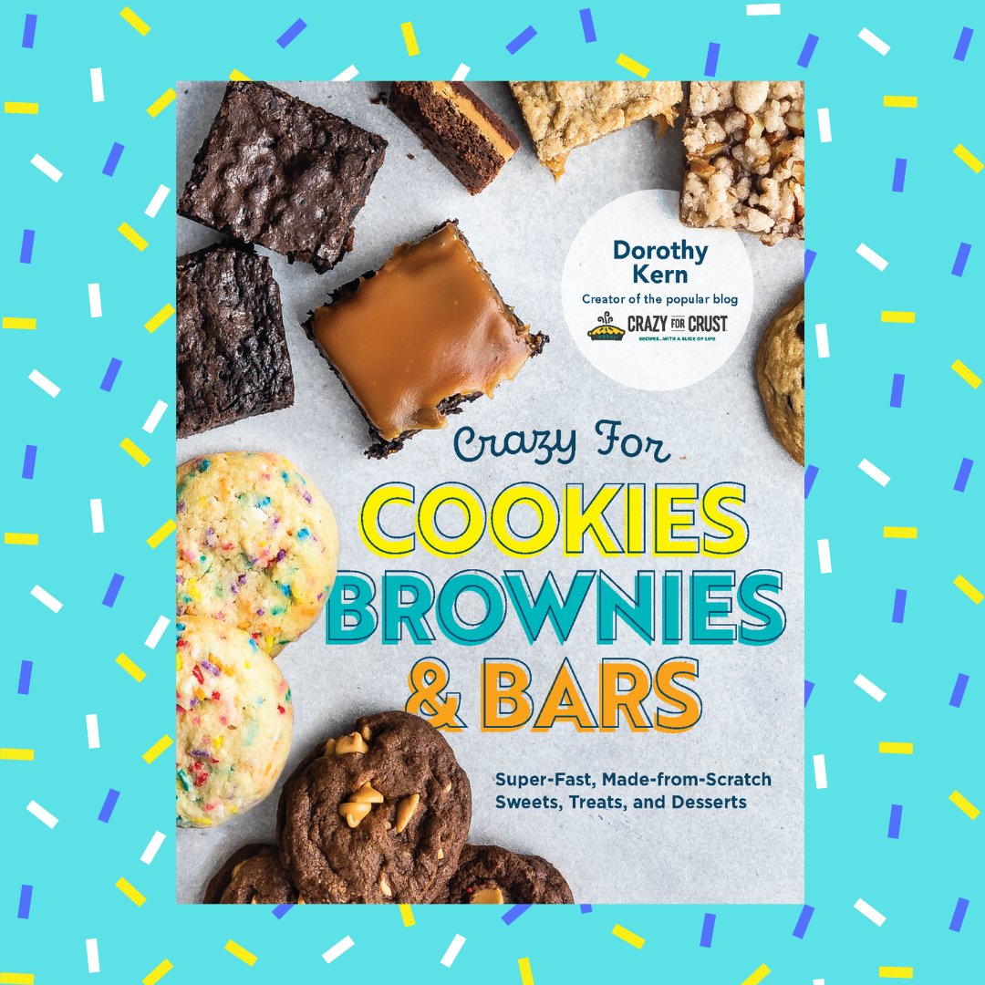 Superstar blogger Dorothy Kern’s Crazy for Cookies, Brownies, and Bars serves up 85 scrumptiously new and wonderfully creative recipes—each with its own photo. It’s the definitive book on cookies—and so much fun to use!

quarto.com/ourbooks/booki…