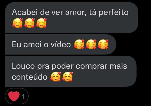 alguns feedbacks 🖤 https://t.co/XH6ZxJouqy