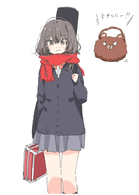 お絵かき配信、ご視聴ありがとうございました～!
女子高生を描きました https://t.co/P5GBVmYa2i 