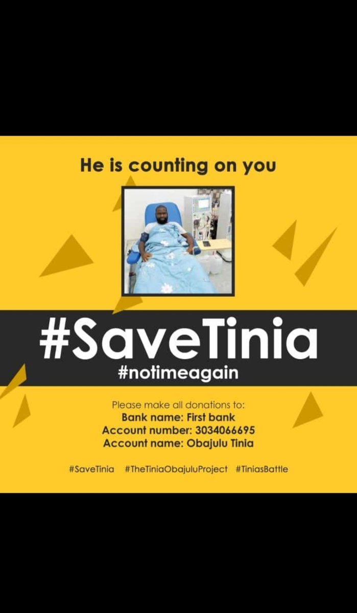 tinia50's tweet photo. @instablog9ja Please I need all your assistance in raising funds for a second kidney transplant. Am available to provide proof of my condition https://t.co/9PDTYxd93Q