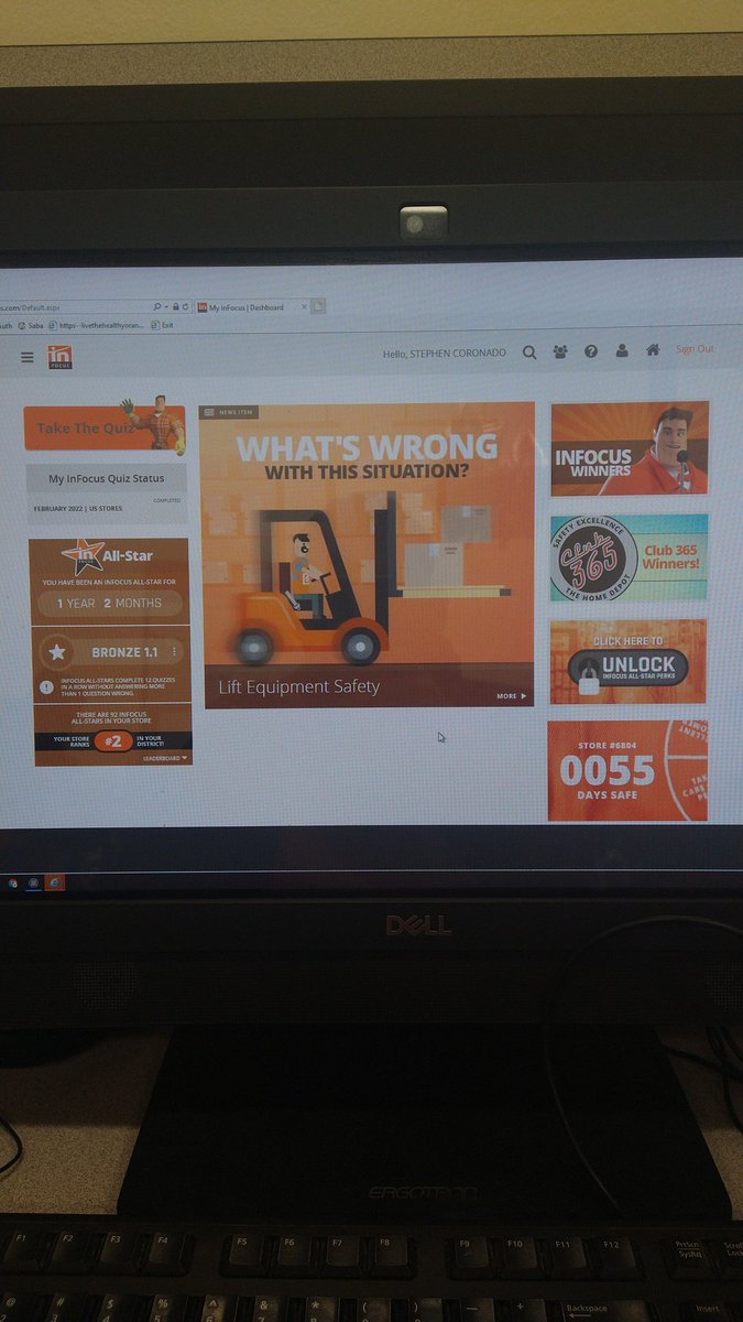 It's InFocus Time!!! ✊ #SkillmanHomedepot #6804 #InFocusTeam