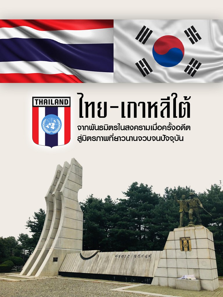 SMART_RTA's tweet photo. ไทย-เกาหลีใต้ จากพันธมิตรในสงคราม สู่มิตรภาพที่ยาวนานกว่า 60 ปี

https://t.co/yXpczTLkVf

#วันทหารผ่านศึก
#สงครามเกาหลี
#smartsoldiersstrongarmy https://t.co/OMHEODc0r9