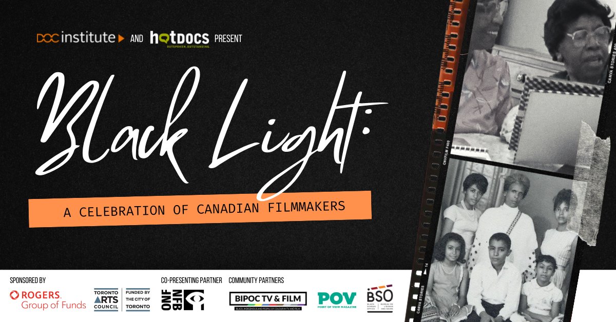DOC Institute and <a href="/hotdocs/">Hot Docs</a>' inaugural #BlackHistoryMonth screening series, BLACK LIGHT: A CELEBRATION OF CANADIAN FILMMAKERS, is now available to stream for free across Canada! hotdocs.ca/whats-on/onlin…