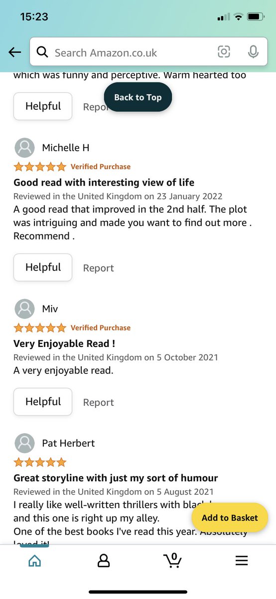 Pleased that I’ve still got some good reviews coming through in 2022 for ‘My Man and Me’. Always gives you a lift. #WritingCommunity #writerslift
