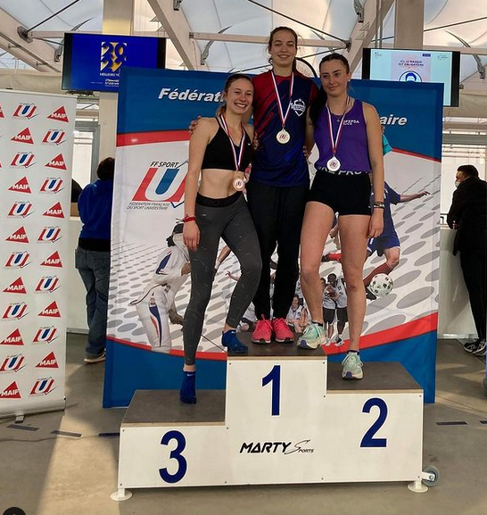 ESPCI Alumni (@espci_alumni) on Twitter photo 🥇Félicitations à Marie Billaud, élève-ingénieure <a href="/ESPCI_Paris/">ESPCI Paris - PSL</a> <a href="/psl_univ/">Université PSL</a>, Championne de France <a href="/FFSportU/">FFSU</a> du 400m haies
bit.ly/3KTOEJK
En route pour <a href="/Paris2024/">Paris 2024</a> !
c/<a href="/MCLemardeley/">MC Lemardeley</a> <a href="/PierreRabadan/">Pierre Rabadan</a> <a href="/asespci/">BDS ESPCI Paris</a> <a href="/BDE_ESPCI/">BDE ESPCI Paris</a> <a href="/liguesudFFSU/">Ligue SUD FFSU</a> 🥇Félicitations à Marie Billaud, élève-ingénieure <a href="/ESPCI_Paris/">ESPCI Paris - PSL</a> <a href="/psl_univ/">Université PSL</a>, Championne de France <a href="/FFSportU/">FFSU</a> du 400m haies
bit.ly/3KTOEJK
En route pour <a href="/Paris2024/">Paris 2024</a> !
c/<a href="/MCLemardeley/">MC Lemardeley</a> <a href="/PierreRabadan/">Pierre Rabadan</a> <a href="/asespci/">BDS ESPCI Paris</a> <a href="/BDE_ESPCI/">BDE ESPCI Paris</a> <a href="/liguesudFFSU/">Ligue SUD FFSU</a>