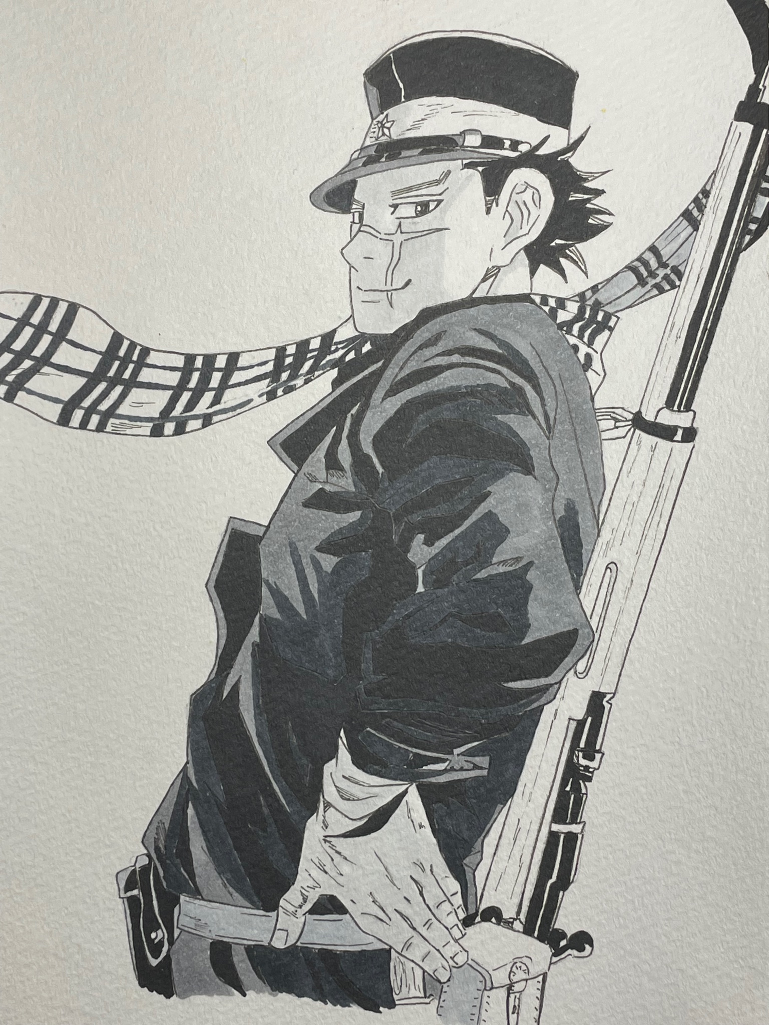 雷者 杉元佐一 ゴールデンカムイ 金カム 模写 T Co Ltoocoutgm Twitter