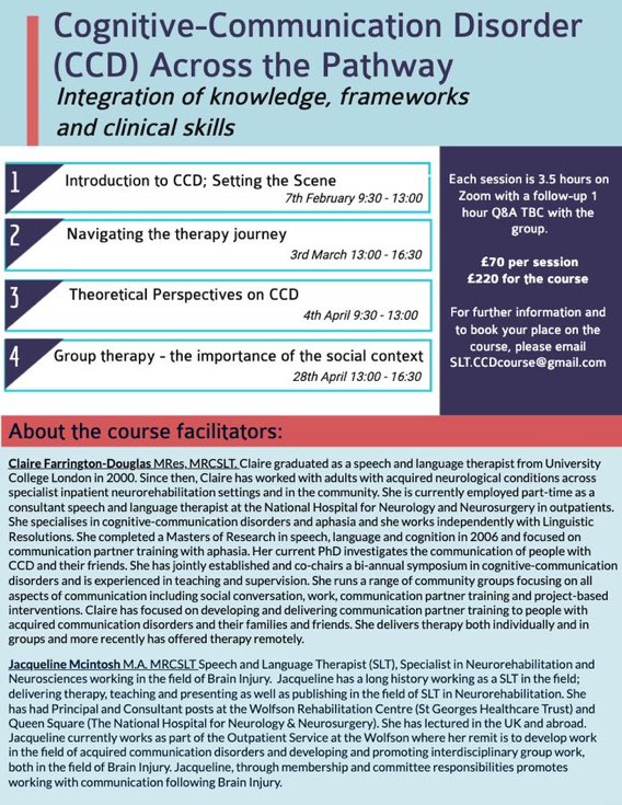 claire farrington-douglas (@clairefarring20) on Twitter photo We are excited to have a client with CCD co-facilitating part of session 1. They are looking forward to sharing their experiences with delegates- it will be a good step towards their communication and vocational goals too. Join us on Monday morning <a href="/JacquelineMcIn1/">Jacqueline McIntosh</a> We are excited to have a client with CCD co-facilitating part of session 1. They are looking forward to sharing their experiences with delegates- it will be a good step towards their communication and vocational goals too. Join us on Monday morning <a href="/JacquelineMcIn1/">Jacqueline McIntosh</a>