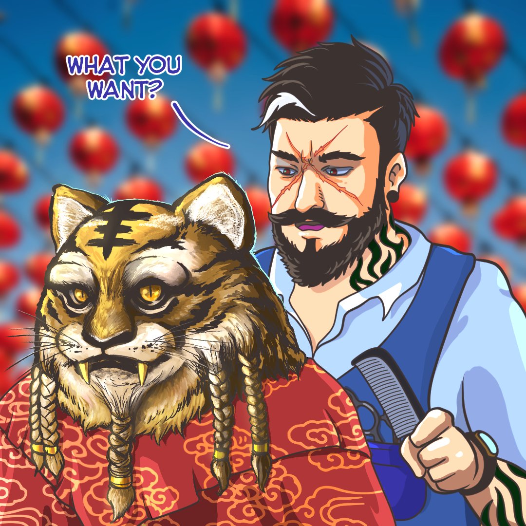 barberianft's tweet photo. @denyss_dan Our Premium Customer 7/365 "Shui-Hu" is now available for auction!

Shui-Hu is a tiger that was inspired by the Chinese Zodiac. The story for this NFT is based on a folk story, "Great Race".

Visit: https://t.co/U4SW7zW5Bx
Thanks, fam!

#NFTs #NFTCommunity #NFTProject #NFTdrop https://t.co/PTZisnu49g
