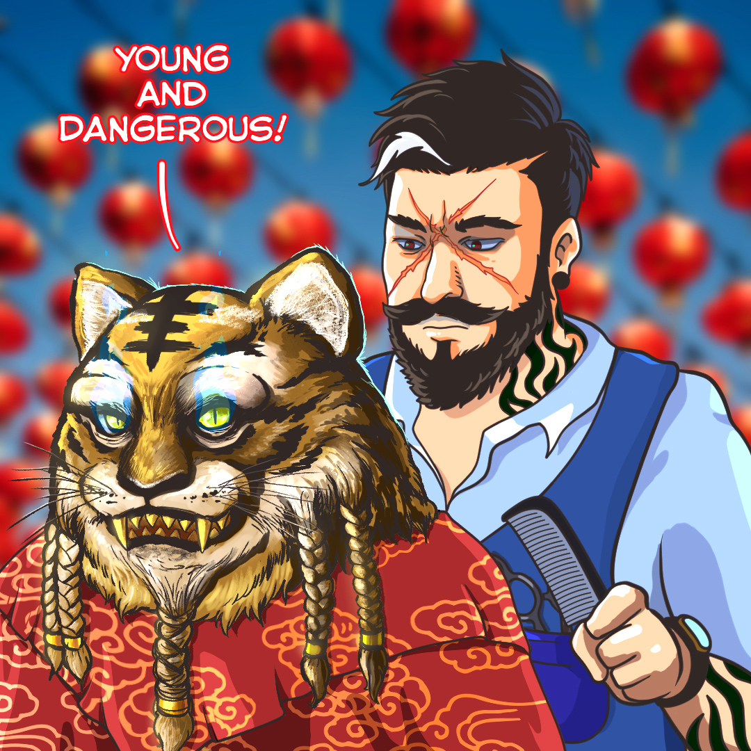barberianft's tweet photo. @denyss_dan Our Premium Customer 7/365 "Shui-Hu" is now available for auction!

Shui-Hu is a tiger that was inspired by the Chinese Zodiac. The story for this NFT is based on a folk story, "Great Race".

Visit: https://t.co/U4SW7zW5Bx
Thanks, fam!

#NFTs #NFTCommunity #NFTProject #NFTdrop https://t.co/PTZisnu49g