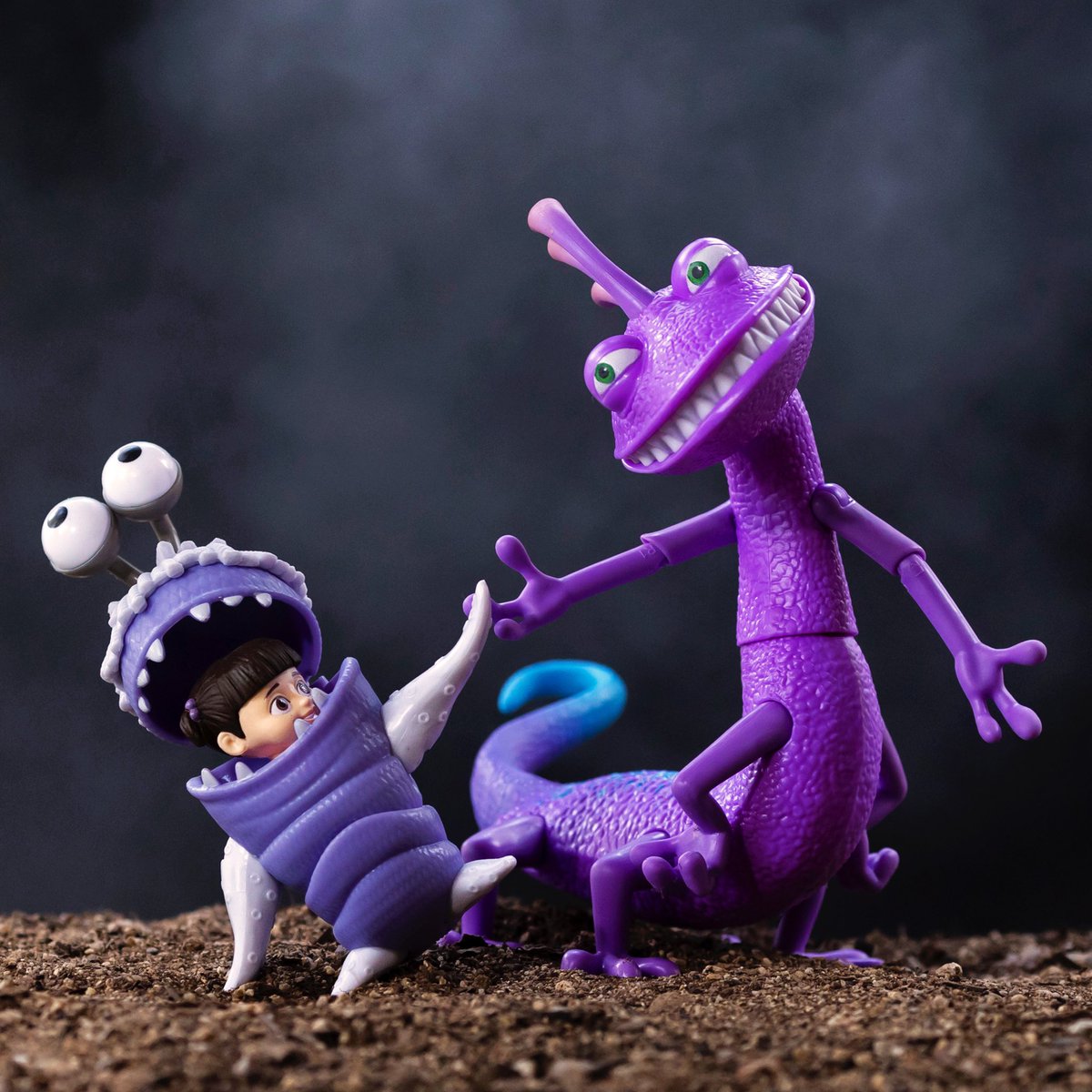 Unlikely Friends
New toy! Got this Randall Boggs figure yesterday - couldn’t resist grabbing a quick shot of him and Boo this morning. Surprising articulation. <a href="/Mattel/">MATTEL</a> knocked it out of the park with their Monsters Inc collection!