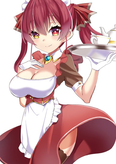 メイドな船長
 #マリンのお宝 