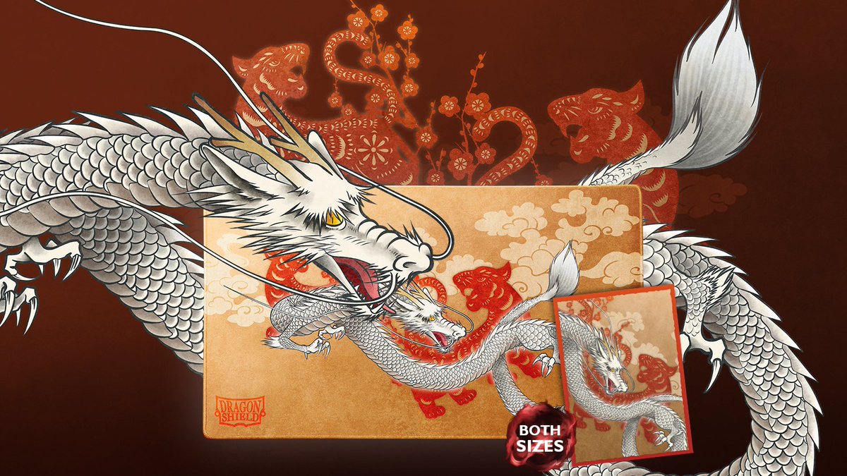 DragonShield_'s tweet photo. Wishing you luck in the year of the Tiger!

The new year is upon us and we are celebrating with new Water Tiger Brushed Art Sleeves! Available in both our sizes!

Giveaway: 2 packs of sleeves+playmat. Retweet to enter.

Follow/enable messages, so we can contact you if you win. https://t.co/VAtf21K6LD