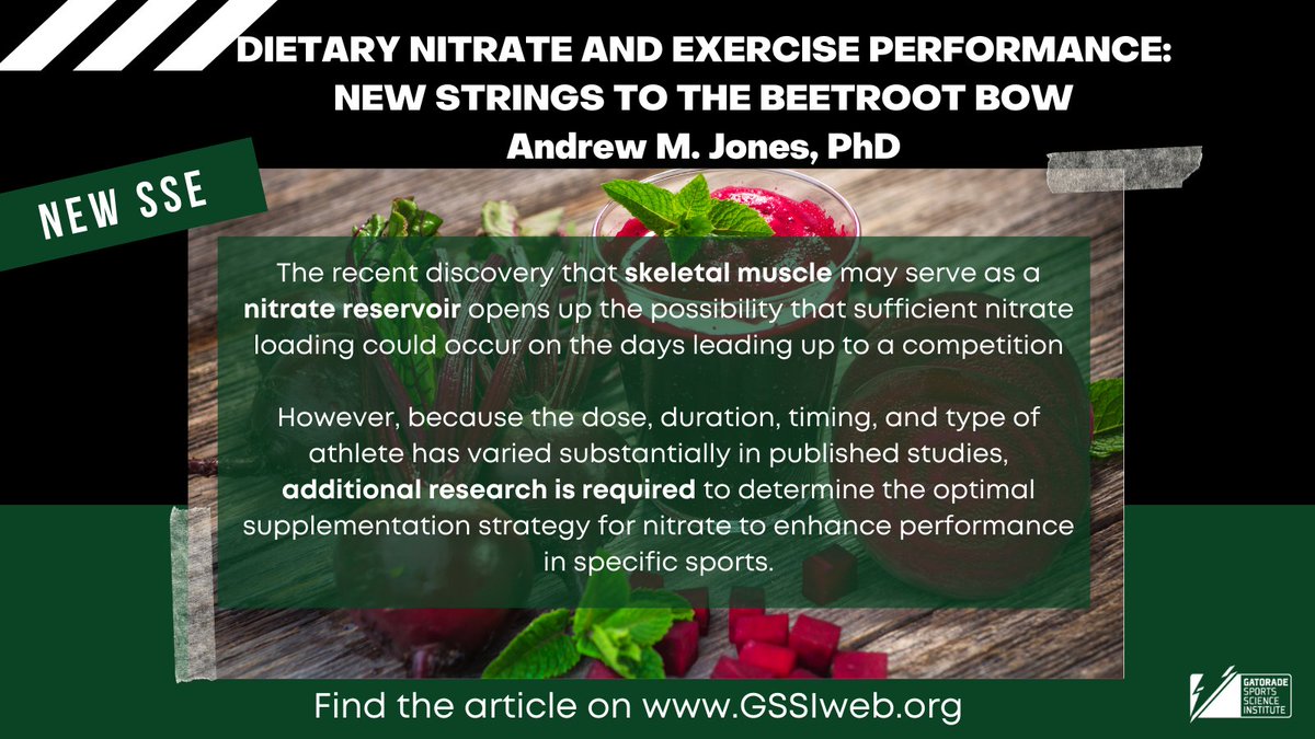 Rebecca Randell (@rrandell86) on Twitter photo *NEW SSE* There is evidence that skeletal muscle may serve as a storage site for nitrate. Check out the latest SSE from <a href="/AndyBeetroot/">Andrew Jones</a> to learn more about dietary nitrate and exercise performance: bit.ly/3scjc0N *NEW SSE* There is evidence that skeletal muscle may serve as a storage site for nitrate. Check out the latest SSE from <a href="/AndyBeetroot/">Andrew Jones</a> to learn more about dietary nitrate and exercise performance: bit.ly/3scjc0N