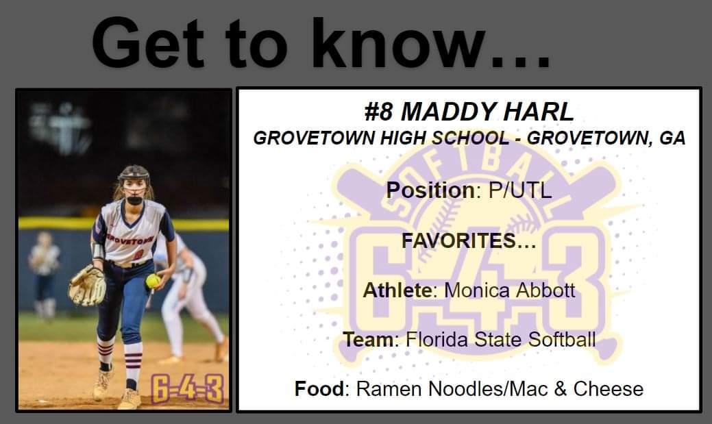 643 Softball (@643softball) on Twitter photo Maddy (2025) is a hard throwing lefty with a lot of movement. She will see time at 1st and in the outfield. Maddy will be another threat for us at the plate who will hit for average. <a href="/Maddy_Harl2025/">maddyharl2025</a>
๐๐๐๐
#643softball #competitivemindset #makinggains pic.x.com/0wlERvekyA Maddy (2025) is a hard throwing lefty with a lot of movement. She will see time at 1st and in the outfield. Maddy will be another threat for us at the plate who will hit for average. <a href="/Maddy_Harl2025/">maddyharl2025</a>
๐๐๐๐
#643softball #competitivemindset #makinggains pic.x.com/0wlERvekyA