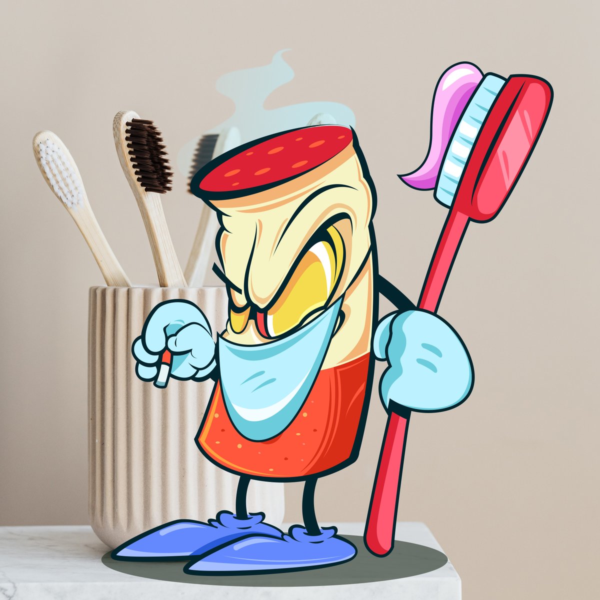 Tobacco flavored toothpaste?!
#buttsynft #NFTs #nftcollector #NFTCommunity #savetheplanet #SolSeaNFT #NFT #solana #solsea #solanaNFT #digitaleyes