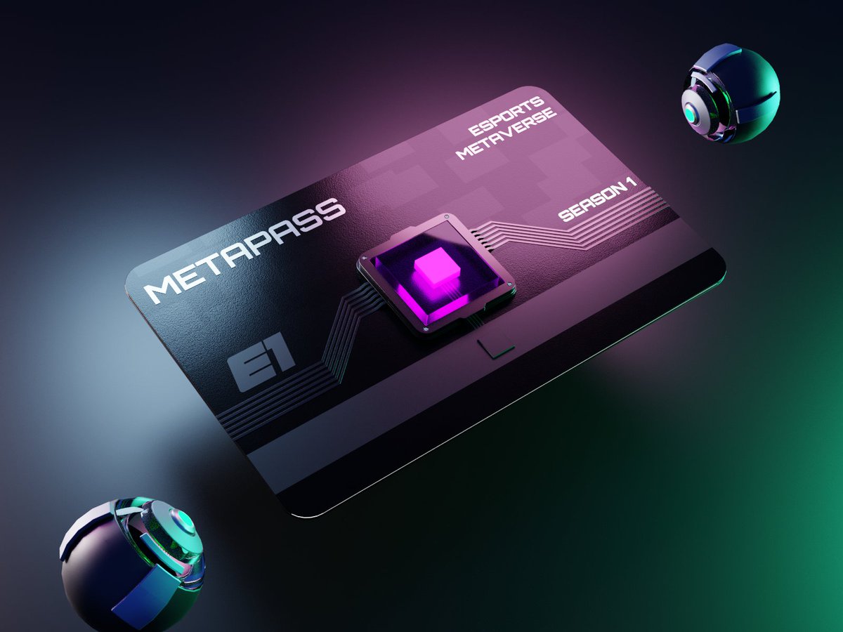 EsportsOne's tweet photo. 💳Metapass💳

With the launch of the Esports One Metaverse, we are launching Metapass, a key which allows us to onboard and reward early adopters of our next steps into Web3.

The kicker: we are making it free to mint for everyone and are covering gas for the first 4000 users 🧵 https://t.co/ahQz1uZmPW
