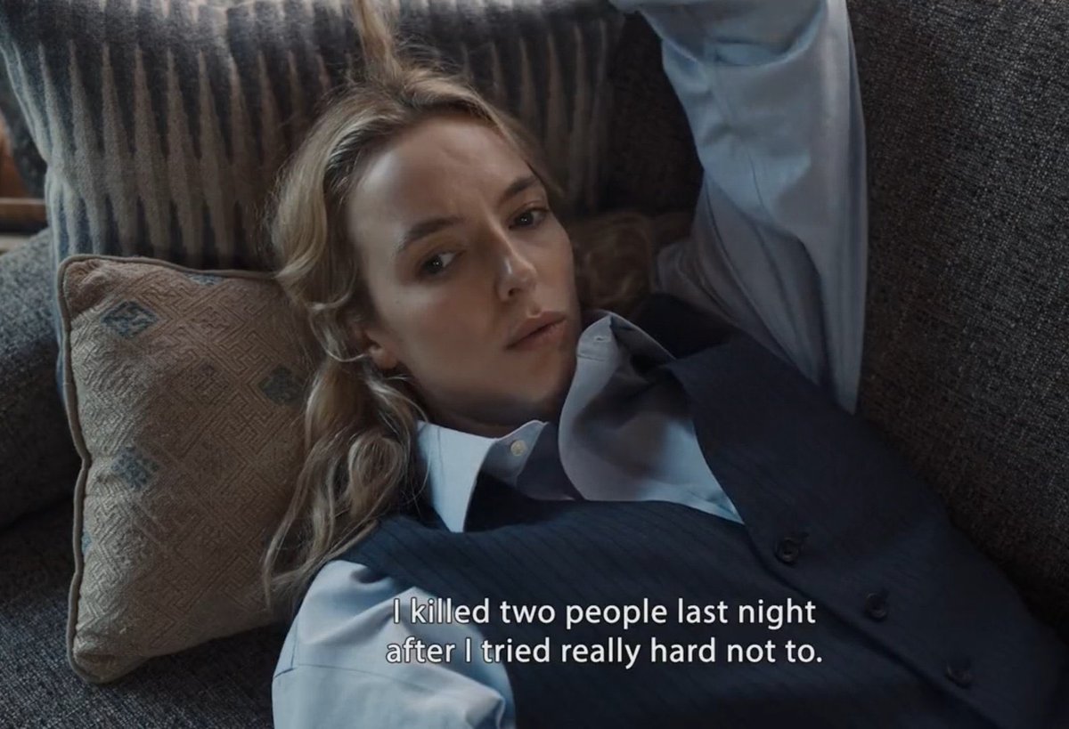 Zoi__13's tweet photo. I'm proud of her #killingeve https://t.co/dUjCC6EKb6