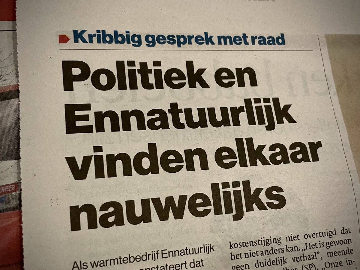 Ennatuurlijk weigert zich enigszins coulant op te stellen richting 28.000 Tilburgse klanten en belast de hoge energiekosten volledig door. Bewoners zijn de dupe van deze monopolist en kunnen geen kant in #warmtemaffia