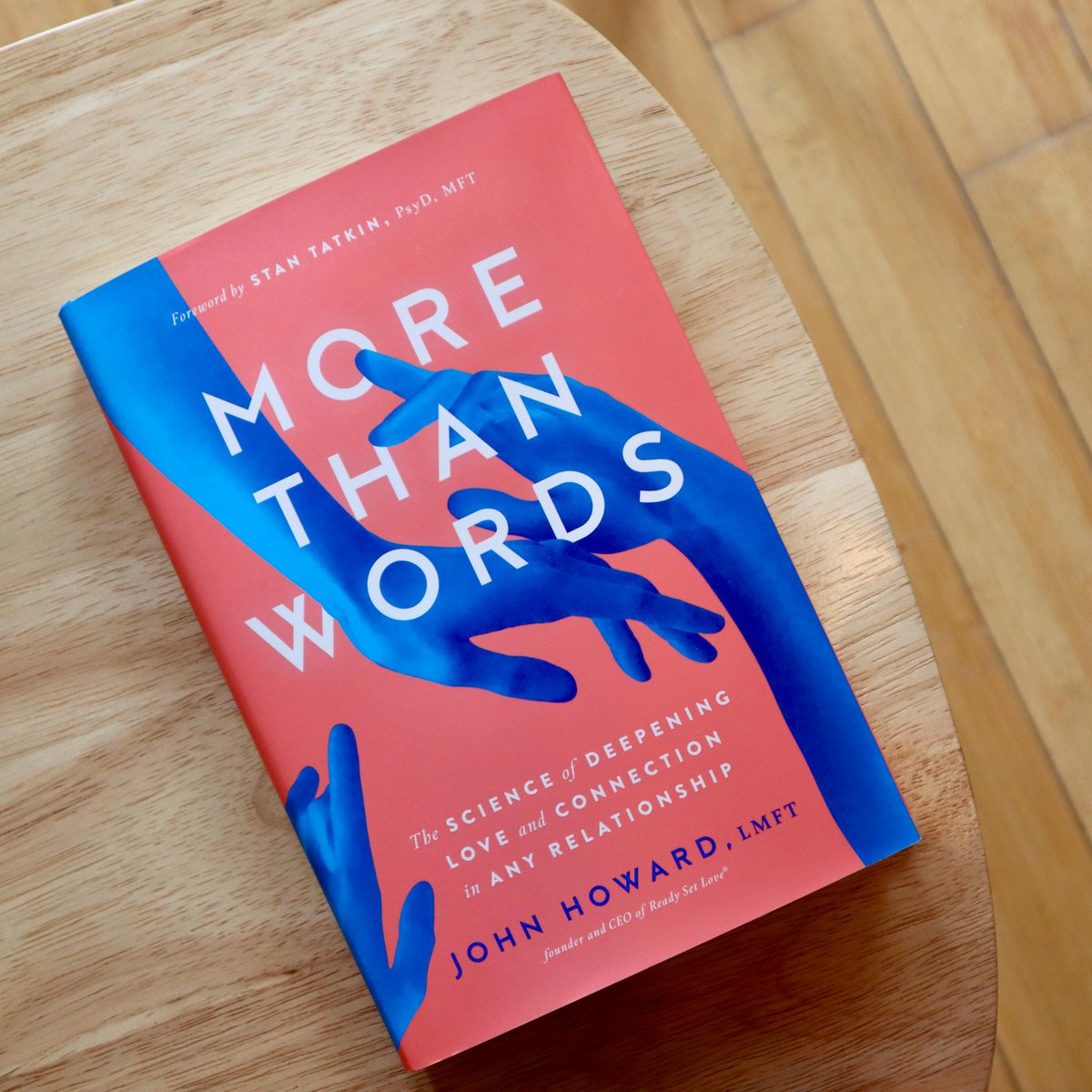 In stores today, MORE THAN WORDS by <a href="/johnhowardatx/">John Howard ATX</a> offers a science-backed guide to increasing intimacy &amp; connection in any relationship—fusing the latest research in neurobiology &amp; attachment theory with actionable techniques for nurturing love.
spr.ly/6015Kz3GS