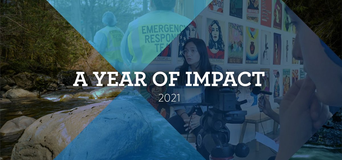 We are thrilled to share the Paul G. Allen Family Foundation's 2021 impact report, featuring highlights of the work assorted partners are doing in conservation, ocean health, arts &amp; communities. 

Read: pgafamilyfoundation.org/Impact/Impact-…