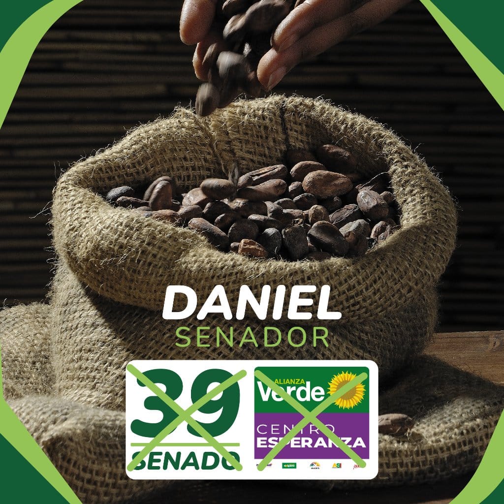 Daniel_Zarta's tweet photo. 🚴🏻♂️ Soy quindiano, de tierra cafetera. Vengo cargado de propuestas, de ganas de trabajar por mi región y por Colombia. Este arduo camino lo pedaleamos entre todas y todos.
👇🏼 Este 13 de marzo vota así 👇🏼
🗳 Senado - Coalición Centro Esperanza - 3️⃣9️⃣ #EsConDaniel https://t.co/p6CnswhEoZ