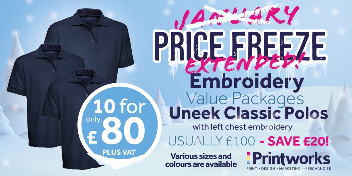 Our price freeze has been EXTENDED 

We're keeping our top products and packages at their current prices for a little while longer!

Business, events, wedding, we help with it all👇

☎️ 0151 227 4589
📧 info@printworksliverpool.com
🏪 4 Victoria Street, Liverpool L2 6QJ