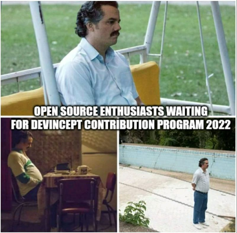 Sandhya_0039's tweet photo. DCP 2021 WAS A HUGE SUCCESS ๐๐ Who's waiting for ๐๐๐ฏ๐๐ง๐๐๐ฉ๐ญ Open-Source ๐๐จ๐ง๐ญ๐ซ๐ข๐๐ฎ๐ญ๐ข๐จ๐ง ๐๐ซ๐จ๐ ๐ซ๐๐ฆ ๐๐๐๐? ๐ฅณ๐ฅณ All the updates will be here super-soon, so make sure to join our community on discord:https://t.co/Y7Difi3wUX
@devincept
#opensource #dcp22 https://t.co/URTIUESdsb