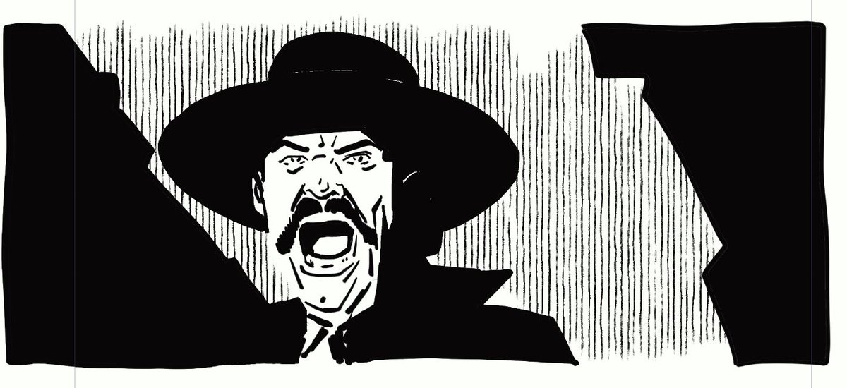 Run, you cur... run! Tell all the othe」marco finneganの漫画