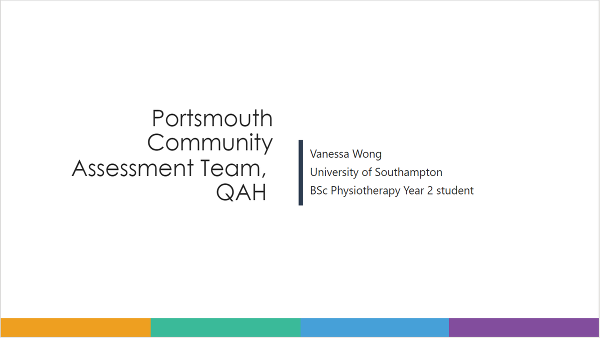 LETSolent's tweet photo. Thank you Vanessa (physio student) for your excellent presentation about PCAT! #solentstudentnetwork @UoSotonPT @unisouthampton @SolentNHSTrust https://t.co/oCO3Al5NnD