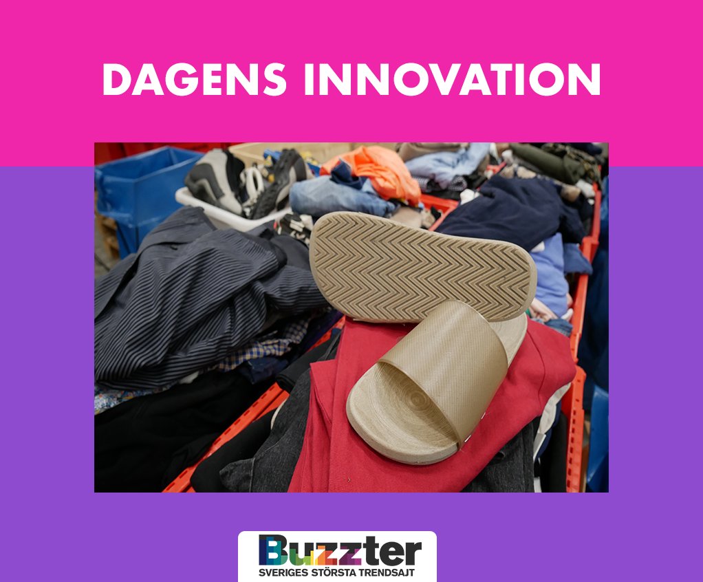 Buzzter_se's tweet photo. 3D-PRINTADE SKOR AV GAMLA KLÄDER
För första gången har återvunnen textil använts som råvara för att tillverka 3D-printade skor.

LÄS MER: https://t.co/xTXUWCC0fR

#dagensinnovation #trendspaning #innovation #omvärldsanalys #omvärldsbevakning #foresight #framtid https://t.co/8XgpuAumG5