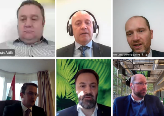 DHM <a href="/rshacksfcdo/">Richard Shackleton</a> opened a business forum titled ‘How to finance Net Zero ambitions?’ organised in cooperation w BCSDH, emphasising that the 🇬🇧 is committed to helping 🇭🇺 companies in supporting their #Decarbonisation measures &amp; reaching the #NetZero target by 2050.