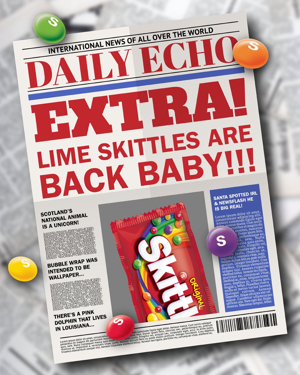 Skittles's tweet photo. We don’t normally read the tabloids, but since this one was about us... seems fake. https://t.co/7WUt1jMQl0