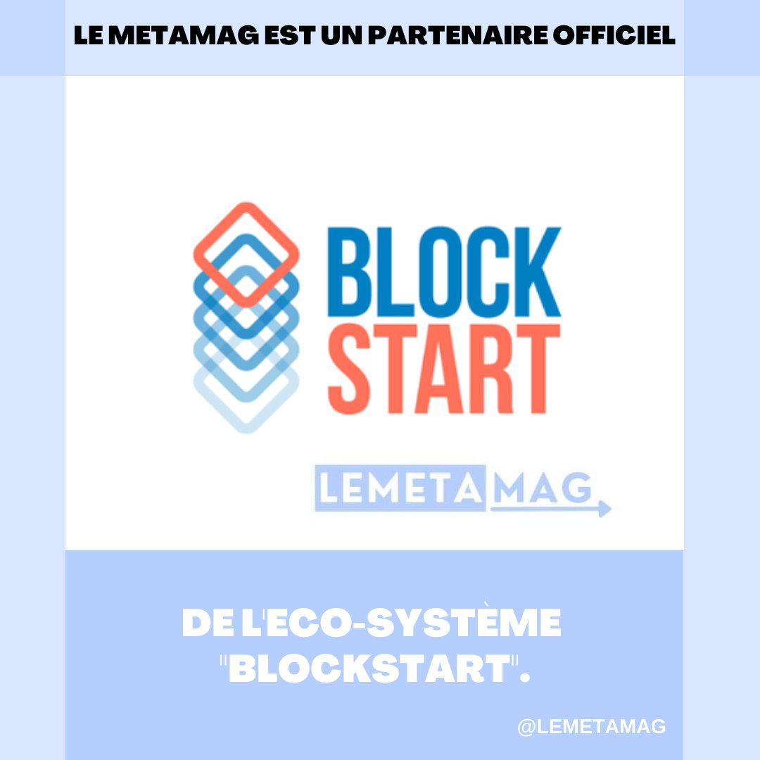 lemetamagoff's tweet image. Nous avons le plaisir de vous annoncer notre partenariat officiel avec l’entreprise Blockstart 😍
Nous sommes fiers de faire partie de leur écosystème officiel 😍 #blockstart #lemetamagoff