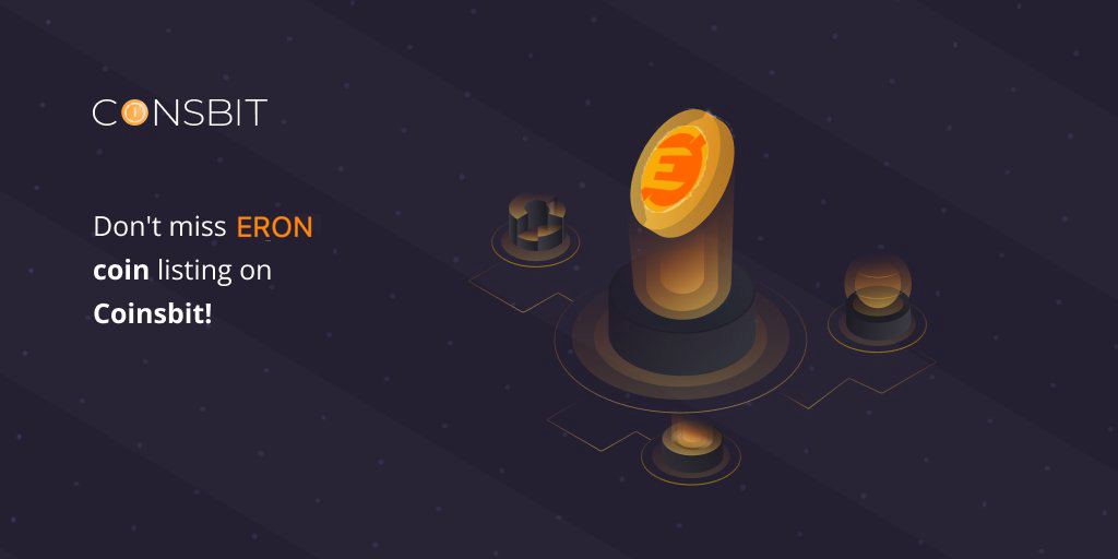 Crypto_hdd's tweet image. 🔥 Don&apos;t miss ERON token listing on Coinsbit! 🔥

💥 Dear users, we are glad to announce that ERON token will be available on Coinsbit on 01.02.2022!

Telegram: t.me/eroncoin 
Website: eronproject.com 

#eron #eronblockchain