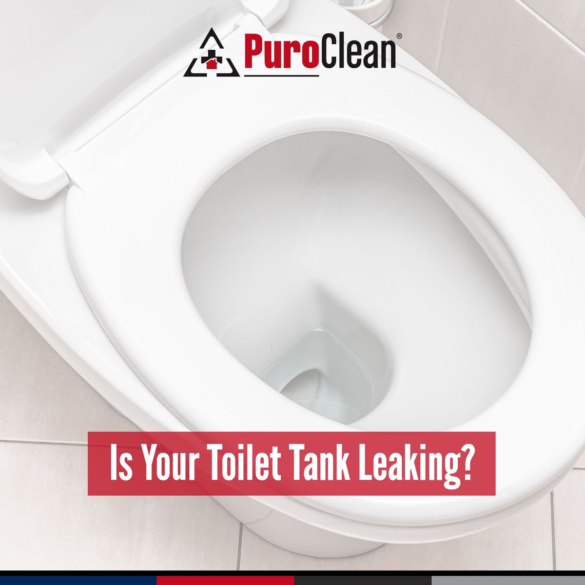 Do you suspect your toilet tank is leaking? You can test that with a few drops of food coloring in the tank. If the color shows up in the bowl – you have a leak. 
#Awareness
#SafetyMatters
#SafetyTip