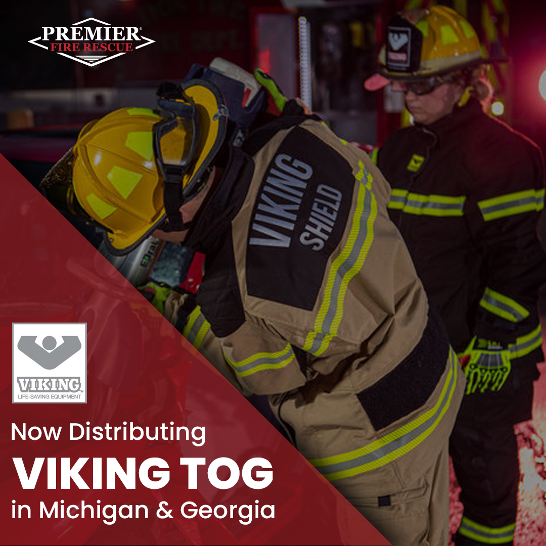 _premier_safety's tweet photo. We are proud to announce that Premier Fire Rescue now distributes @VIKINGFiresuits in Michigan & Georgia! For more information, click the following link: https://t.co/yPsHQvYwRF
#VIKINGSafety #VIKINGShield #RightBesideYou #Firefighter #FirstResponder #EMS #premiersafety https://t.co/hnHe2AwCmM