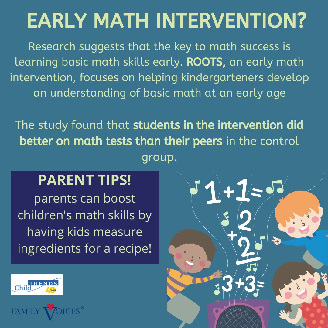 NEW! Research shows that students in <a href="/IESResearch/">IES Research</a> #ROOTS intervention did better on math tests than their peers! Program may also help improve outcomes for #ESL students.  <a href="/ChildTrends/">Child Trends</a> 

INTERESTED? 

Read more here: positiveparentingnews.org/news-reports/r… 

Watch here: youtu.be/PIy8x-rL7vg