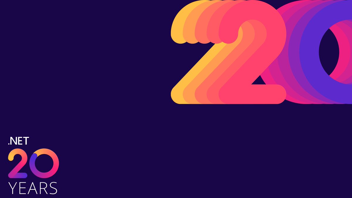 windowsdev's tweet image. Did you know February 14th marks the 20th anniversary of .NET?
Help us celebrate by sharing your favorite .NET story, feature, or memorabilia using #dotNETLovesMe for a chance to be featured in .NET’s live anniversary broadcast on 2/14 🎉 msft.it/6012Zh7wa
