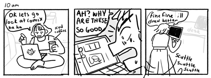 #hourlycomicday2022 #hourlycomicday whats the actual tag 