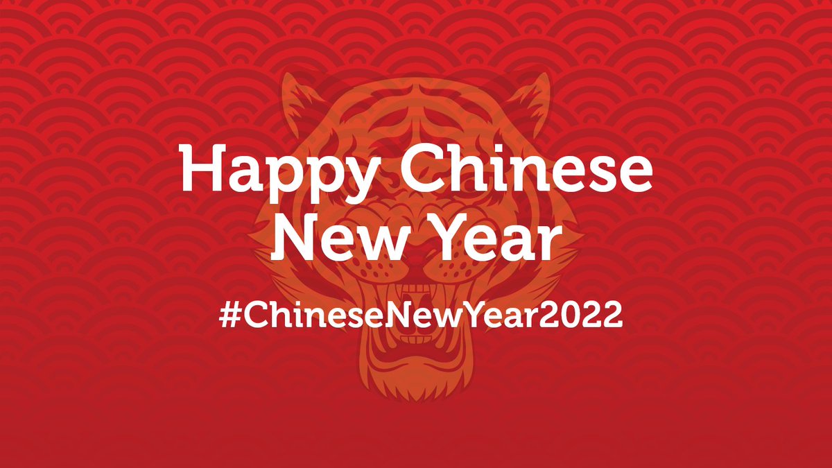 Happy Chinese New Year to everyone celebrating today!

 #YearOfTheTiger #LunarNewYear #ChineseNewYear2022