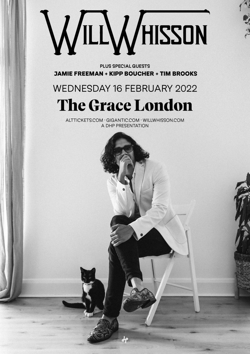 jamiefreeman's tweet photo. LIVE SHOW IN LONDON! I'm opening for the excellent @willwhisson Music (plus Kipp Boucher and Tim Brooks). 16th Feb, The Grace. Tickets available exclusively from THIS LINK: 
>> https://t.co/Nmfflw4Y1d <<
I can't wait to see you there! 🙂 /cc @DHPFamily https://t.co/BYLD7HVo2h