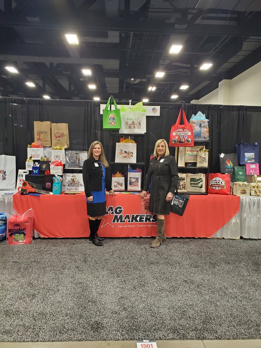Stop by and see our very own D’Anna Zimmer and Lisa Surber in booth 1501 at the ASI Show Fort Worth today and tomorrow!