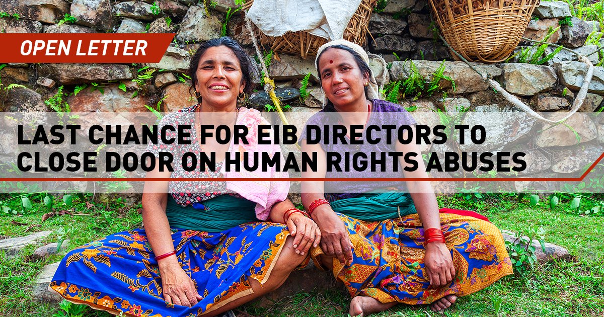 Counter_Balance's tweet photo. @EIB @OstrosThomas @EU_Partnerships @EUClimateAction @Energy4Europe @MarjutFalksted @EU_Commission @ceebankwatch @foeeurope @Greenpeace Lots of @EIB Directors at the #EIBConsultation today.

So there's no excuse for them not to know about the #HumanRights abuses they need to stamp out by strengthening #ESSF safeguarding standards tomorrow.

They should read our letter explaining how ✏️
https://t.co/wIVYSdXisX https://t.co/B2sczbrStH