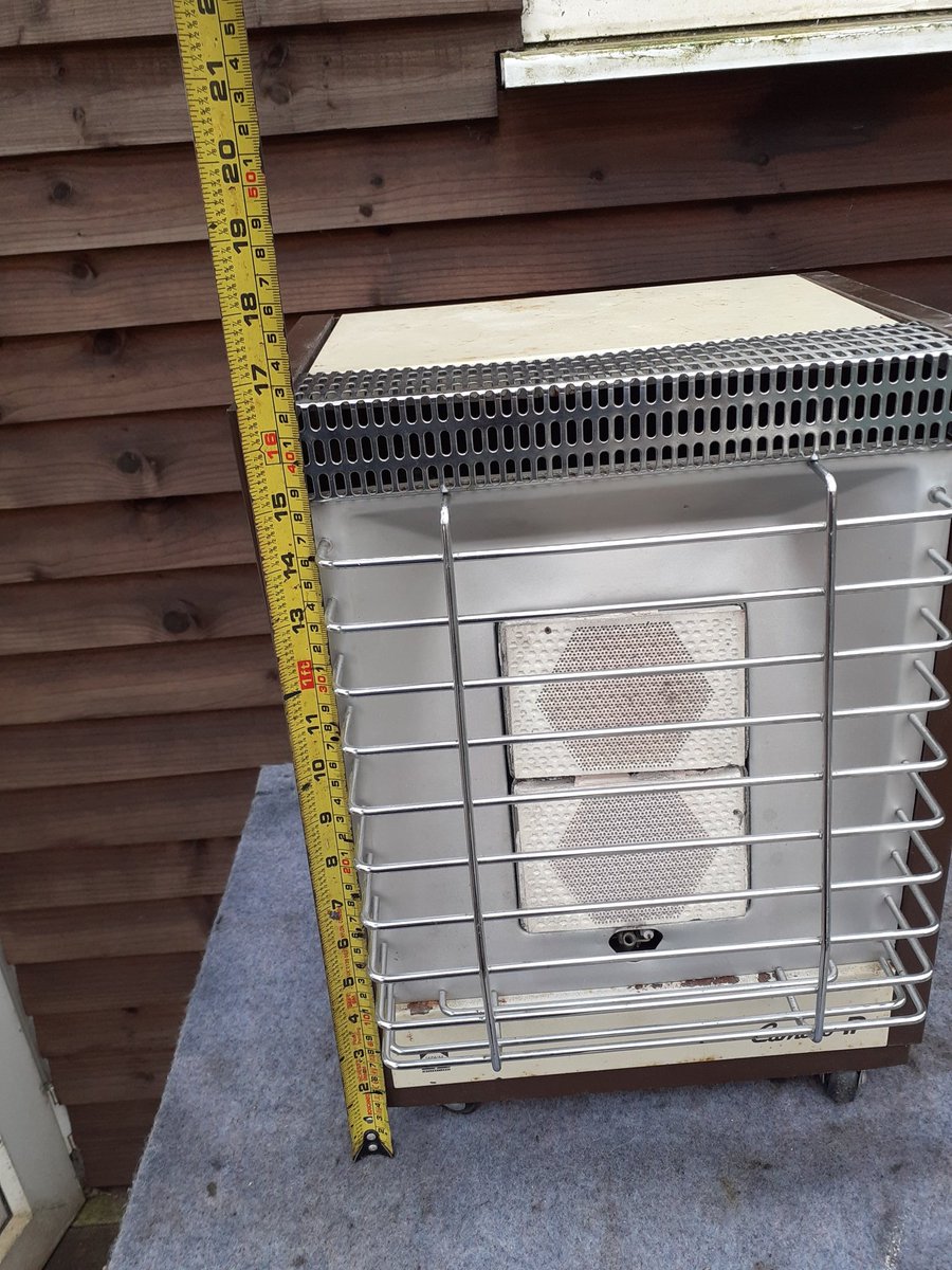crcmotorcycles's tweet photo. FREE to good home.
Anyone got a use for this little gas heater, works on propane or butane.
The control knob is missing but it still turns easy enough.
Needs a new bit of gas pipe and whatever regulator you use.
Just pay the postage and I'll send it..or meet up local.
Just ask👍 https://t.co/EteWNuKbjD