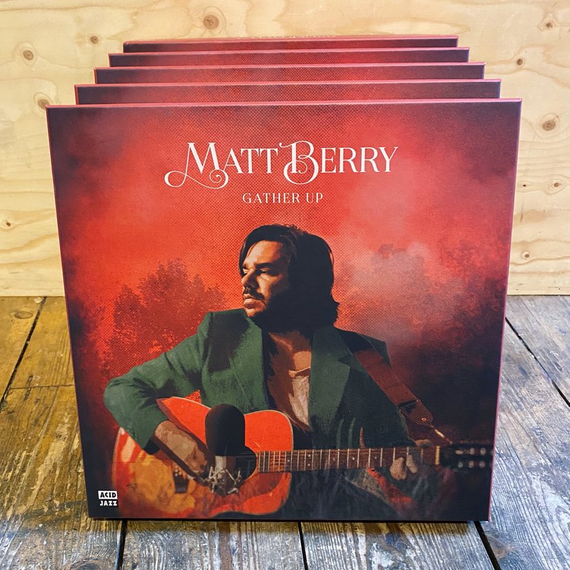 Acid Jazz are heading down to the last 50 copies of Matt Berry’s Gather Up 5LP box set. Once these are gone, they are gone! There will be no repress! 🚨 Buy now and be quick! 🚨 smarturl.it/MB_GatherUp