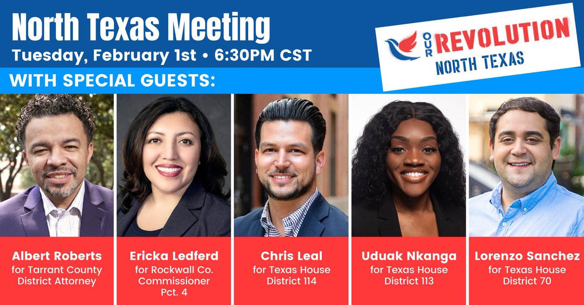 Our Revolution North Texas tweet media