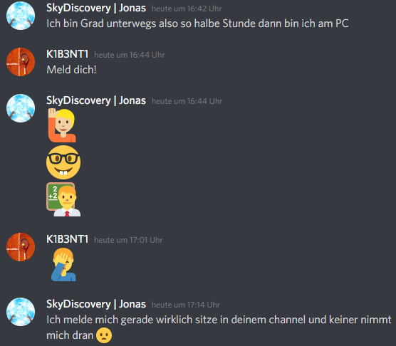 Zu viel aufm TqCo Ts gewesen <a href="/123sky_/">Jonas</a>!

Da wird ja sogar <a href="/WxzardOP/">Conrad191</a> eifersüchtig